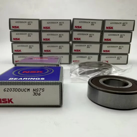 6200-2RS Deep Groove Ball Bearing P5 Precision Chrome Steel Pre-Lubricated